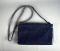 Vintage Whiting & Davis Navy Mesh Shoulder Bag