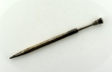 Vintage Sterling Silver Case Mechanical Pencil