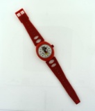 Genuine Bradley Walt Disney Mickey Mouse Swiss Watch with Red Band