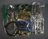 Lot of Gold / Silver Costume Necklaces & Bracelets