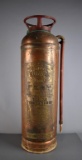 Antique QuickAid Foam Copper Jacket Fire Extinguisher