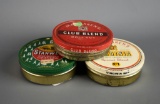 Lot of Three Vintage Tobacco Tins: MacBarens “Virginia”, “Club Blend” & Stanwell “Cavendish”