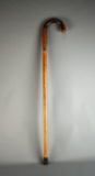 Antique British Hallmarked Gold Mounted Cane / Walking Stick