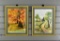 L. Prouty (XX-XXI C.) Spring, Autumn, Two Gouache Watercolors, Signed Lower Right