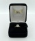 Skatell's 18K Plumb Gold & 1.2 Carat Brilliant Round Cut Diamond Solitaire Ring, Size 7