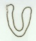 Oramerica Brand Sterling Silver & 14K Yellow Gold Woven 18” Necklace
