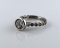 7.2 Carat Cubic Zirconia and Sterling Silver Ring, Size 10.25
