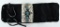 Vintage Native American Sterling Silver & Turquoise Leather Wrap Bracelet