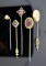Lot of Five Vintage Stick Pins