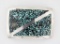 Vintage Native American Sterling Silver & Turquoise In Resin Belt Buckle