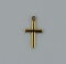 Small 10K Yellow Gold Charm Pendant