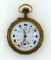 Antique Besancon La Reine des Montres Pin Set Pocket Watch