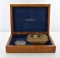 Lot: Nautica Wooden Box, Cufflinks. And SC State Seal Medallion