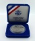 1986-S Ellis Island Commemorative US Liberty Silver Dollar with Presentation Case