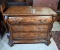 Contemporary Fruitwood & Oak Bombe Chest