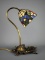 Small Stained Glass Piano or Desk Lamp