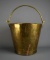 Old Brass Milk Bucket with Handle