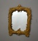 Pretty Gilt Wood Hanging Accent Mirror