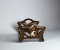 Metal Eagle Motif Adjustable Bookstand
