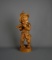 Hand Carved ANRI 14.5” Boy Playing Flute Figure