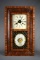 Antique Ca. 1865 E.N. Welch 30 Hour Weight Driven Brass Works Ogee Case Shelf Clock