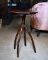 Primitive Octagonal Oak Top Tree Branch Table