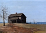 Darell Koons (So. Car., 1924-2016) “James F. Howard House near Tigerville, SC”, Acrylic, Signed