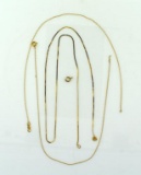 Lot of Broken 14K Gold Jewelry