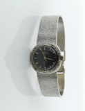 Vtg. Ladies 13 Jewel Bulova Accutron Watch with 14K White Gold Case and 14K Band