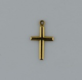 Small 10K Yellow Gold Charm Pendant