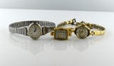 Lot of Three Vintage Ladies Watches