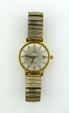 Fine Vintage Omega Automatic Seamaster Deville Calendar Service Gold Presentation Wristwatch