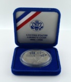 1986-S Ellis Island Commemorative US Liberty Silver Dollar with Presentation Case