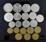Lot of Foreign Coins: Mostly German
