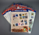 USPS Celebrate The Century 1900-1990s Ten Decades Stamp Set Complete