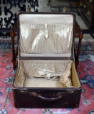 Old Leather Covered Trunk