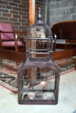 Wood and Wire Bird Cage