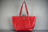 BCBG Paris Dark Red Tote Bag