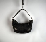 Coach No. K042-6351 Black Signature Hobo Handbag