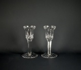 Pair of Waterford Crystal Candlesticks