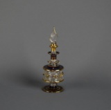 Hand Blown Egyptian Glass Perfume Bottle