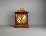 Ridgeway Cherry Finish Shelf Clock w/ West German Balance Wheel Movement
