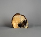 Pair of Mineral Geode Bookends