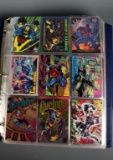 Lot of Over 350 Super Hero Trading Cards
