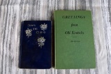 “Greetings from Old Kentucky” Signed by Trout 1947 & “Down the O-HI-O” by Roberts 1891