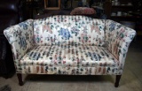 Floral Print Loveseat
