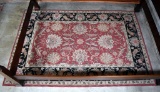 Hooked Persian Design Wool 5 x 8' Rug