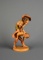 Vintage ANRI Wood Carving “Leap Frog” Boys Playing