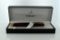 Two Parker Insignia Ballpoint Pens with Parker Case