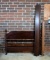 Vintage Simmons Mahogany Double/Full Size Bed